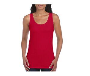 Gildan GN642 - Softstyle™ women's tank top Cherry red