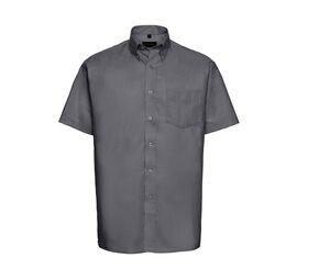 Russell Collection JZ933 - Mens Short Sleeve Easy Care Oxford Shirt