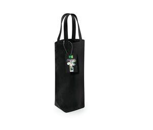 Westford mill WM620 - 100% Cotton Bottle Bag Black