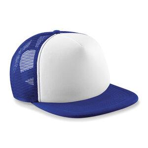 Beechfield BF64B - Junior Vintage Snapback Trucker Royal/White