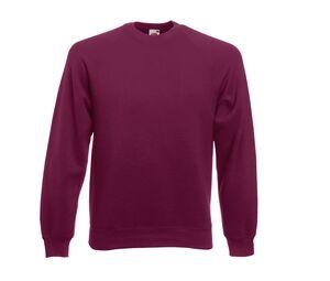 Fruit of the Loom SC260 - Raglan Sweat (62-216-0) Burgundy