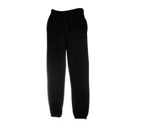 Fruit of the Loom SC290 - Jog Pant with Elasticated Cuffs Black