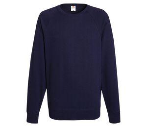 FRUIT OF THE LOOM SC360 - Lightweight Raglan Sweat Deep Navy