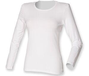 Skinnifit SK124 - SF Ladies Feel Good Long Sleeve Stretch T-Shirt