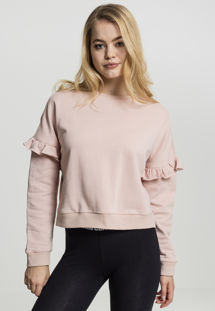 Urban Classics TB1845 - Ladies Oversize Volant Crewneck