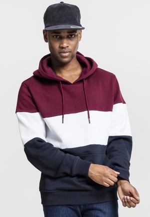 Urban Classics TB1870 - 3-Tone Hoody