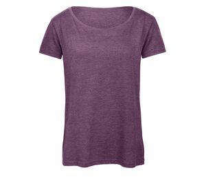 B&C BC056 - TW056 TRI-BLEND WOMEN Heather Purple