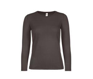 B&C BC06T - Tee-shirt femme manches longues Bear Brown