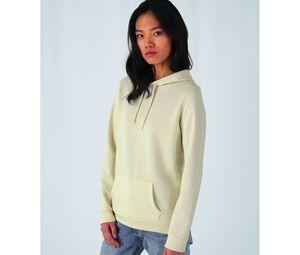 B&C BCW04W - Hooded sweatshirt # woman Candy Pink