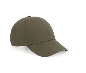 BEECHFIELD BF054 - Casquette 6 panneaux en coton bio Olive Green