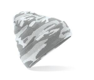 Beechfield BF419 - Camouflage cuff beanie Arctic Camo