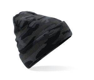 Beechfield BF419 - Camouflage cuff beanie Midnight Camo