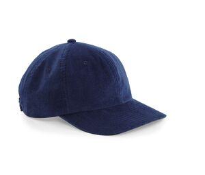 Beechfield BF682 - Heritage Velvet Cap Oxford Navy