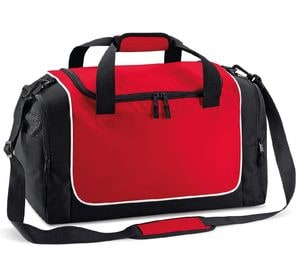 Quadra QD77S - Teamwear locker room sports bag Classic Red/ Black/ White