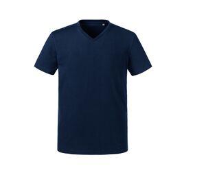 RUSSELL RU103M - Mens organic V-neck T-shirt