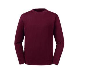 Russell RU208M - Pure Organic reversible sweatshirt Burgundy