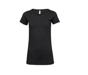 TEE JAYS TJ455 - T-shirt femme stretch & extra long Black