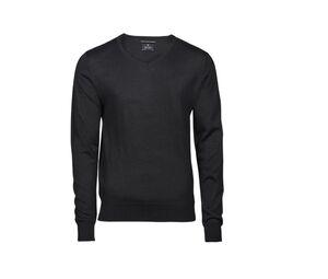 TEE JAYS TJ6001 - Pull col V homme Black