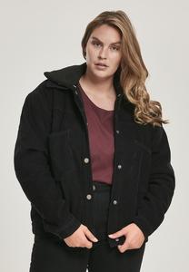 Urban Classics TB3051C - Ladies Oversized Corduroy Sherpa Jacket