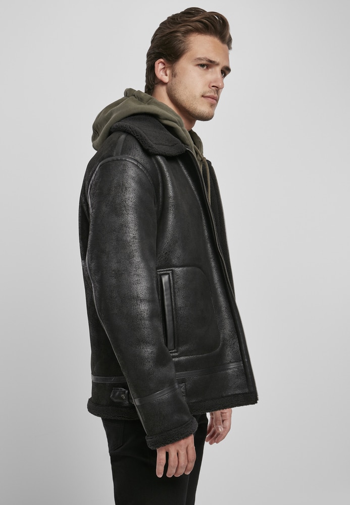 Urban Classics TB3800C - Shearling Jacket