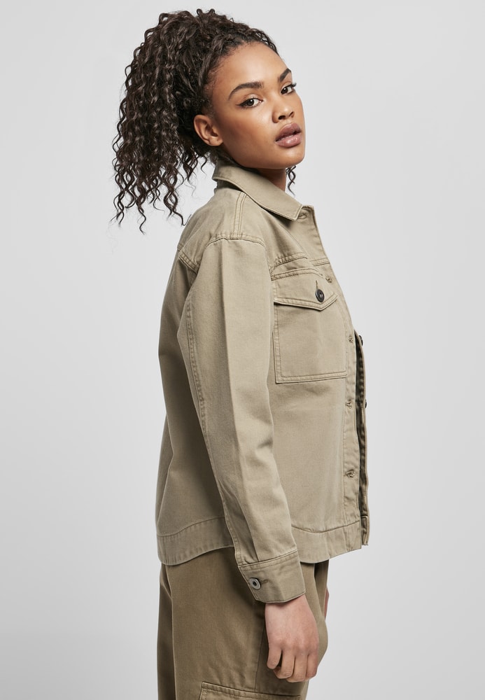 Urban Classics TB4366C - Ladies Oversized Shirt Jacket