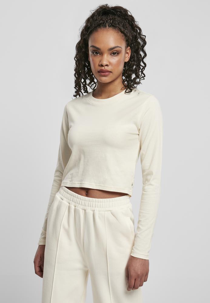 Urban Classics TB4535C - Ladies Organic Cropped Longsleeve