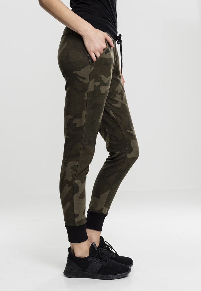 Urban Classics TB1638C - Ladies Camo Terry Pants