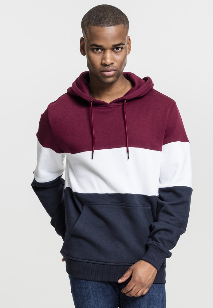 Urban Classics TB1870C - 3-Tone Hoody