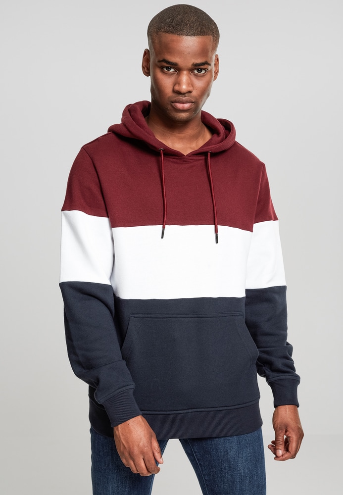 Urban Classics TB1870C - 3-Tone Hoody