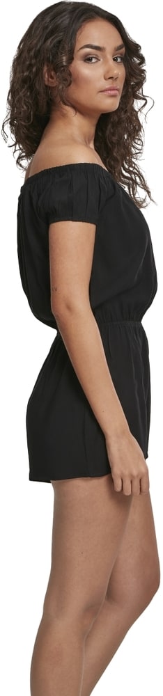 Urban Classics TB2606C - Ladies Off Shoulder Short Jumpsuit