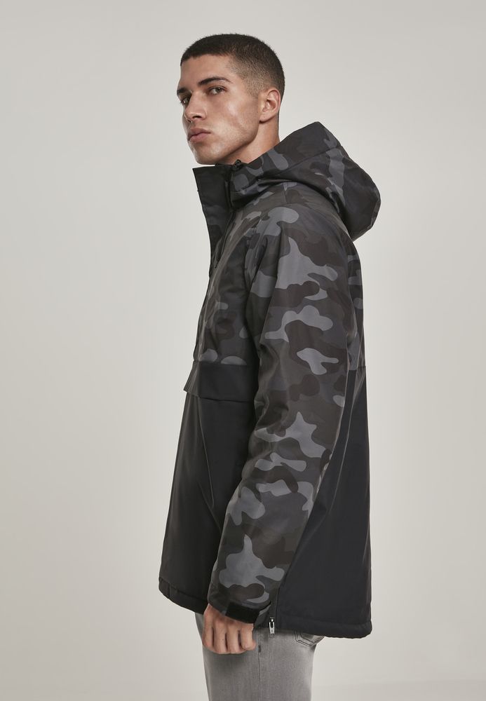 Urban Classics TB3159C - Camo Mix Pull Over Jacket