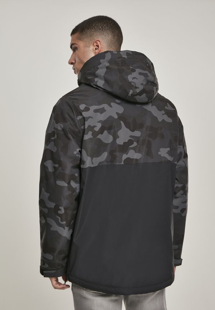 Urban Classics TB3159C - Camo Mix Pull Over Jacket