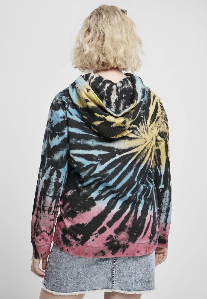 Urban Classics TB3450C - Ladies Tie Dye Hoody