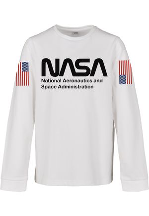 Mister Tee MTK071C - Kids NASA Worm Longsleeve