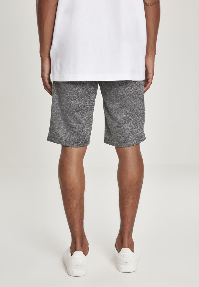 Southpole SP1553C - Zipper Pocket Marled Tech Fleece ShortsL