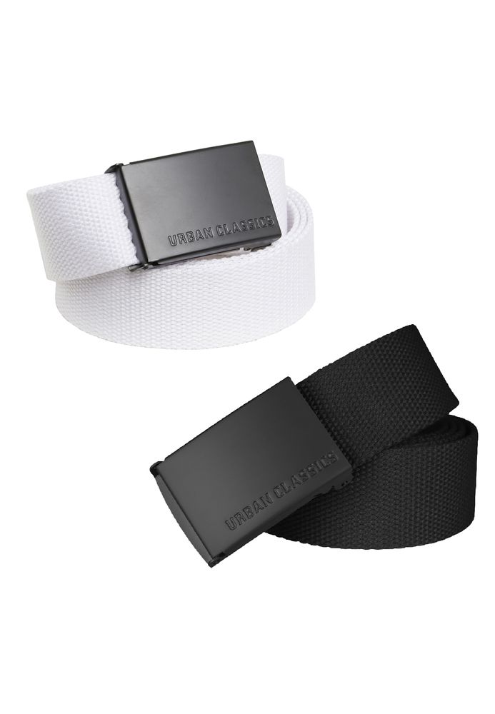 Urban Classics UCK305C - Set of 2 canvas belts for children