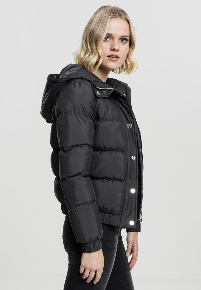 Urban Classics TB1756C - Ladies Hooded Puffer Jacket