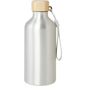 PF Concept 100794 - Malpeza 500 ml RCS certified recycled aluminium water bottle Silver