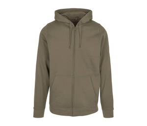 BUILD YOUR BRAND BYB008 - BASIC ZIP HOODY