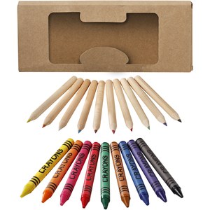 PF Concept 106788 - Lucky 19-piece coloured pencil and crayon set